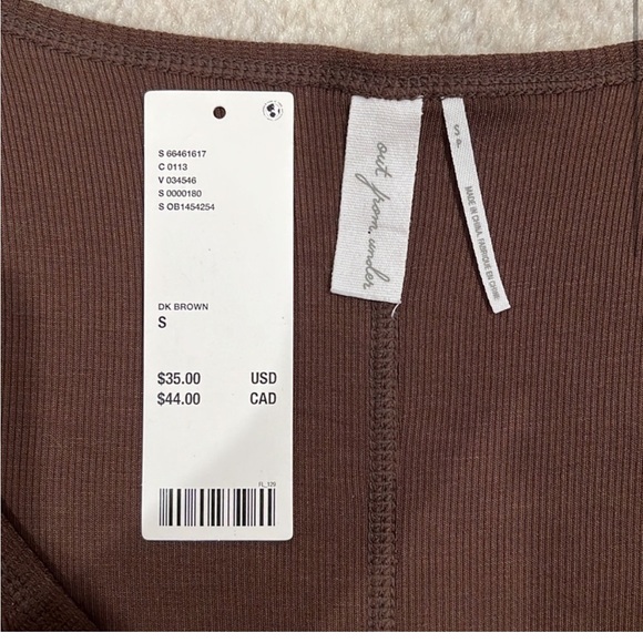 urban outfitters out from under brown long sleeve - Picture 2 of 5